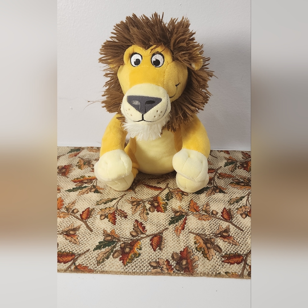 💙Kohl's Cares Lion Plush Toy Stuffed Animal 10" "Carnivores